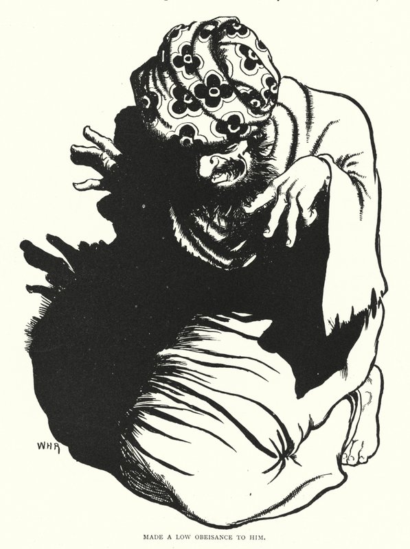 Hizo una reverencia profunda hacia él de William Heath Robinson