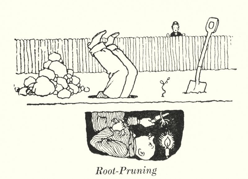 Poda de Raíces de William Heath Robinson