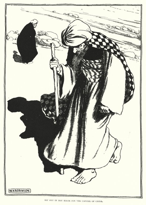 Partió apresuradamente hacia la capital de China de William Heath Robinson