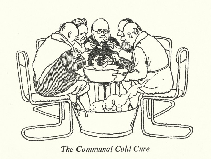 La Cura Fría Comunal de William Heath Robinson