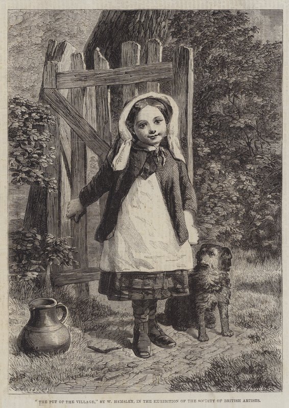 La mascota del pueblo de William Hemsley