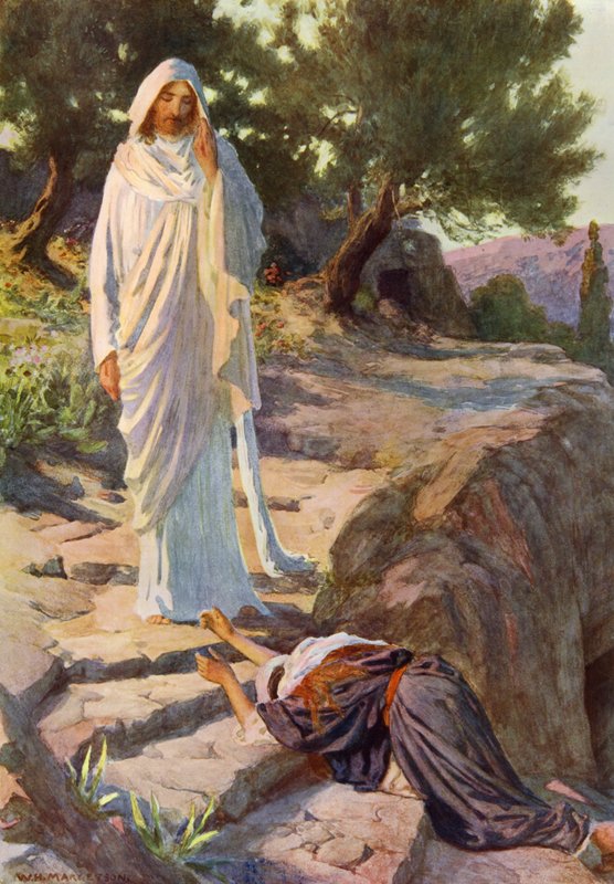 La primera aparición de Nuestro Señor después de su resurrección de William Henry (after) Margetson