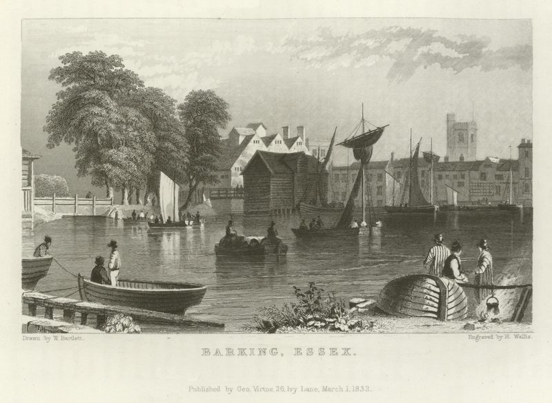 Barking, Essex de William Henry Bartlett