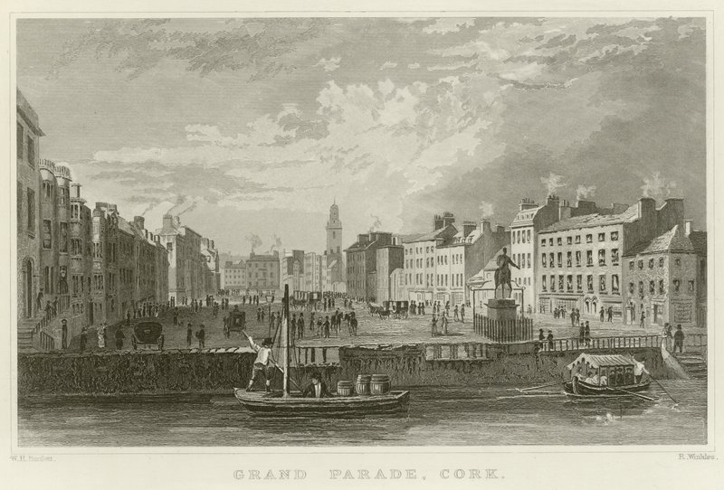 Gran Desfile en Cork de William Henry Bartlett