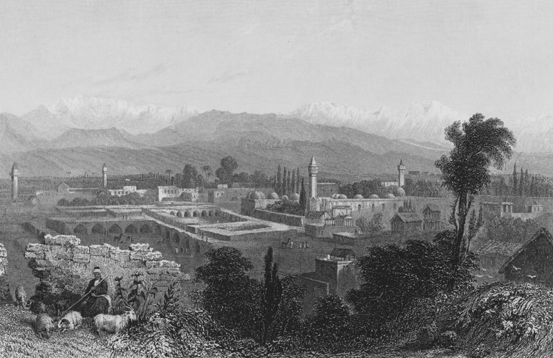 Tarso, una ciudad en Cilicia de William Henry Bartlett