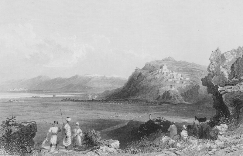 Zarephath o Zarapha, la antigua Sarepta, una ciudad de Sidón de William Henry Bartlett