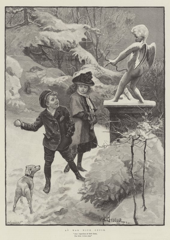 En Guerra con Cupido de William Henry Charles Groome