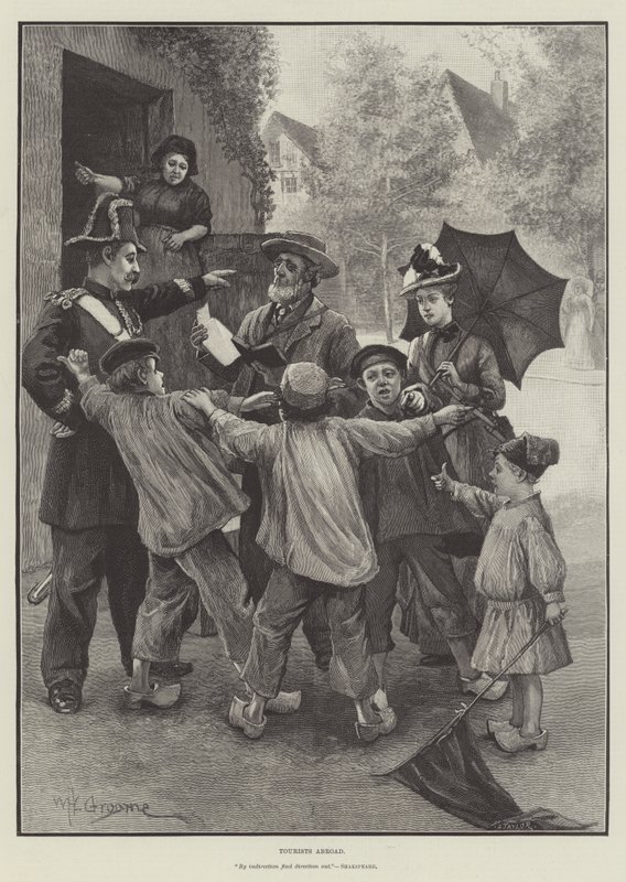 Turistas en el Extranjero de William Henry Charles Groome
