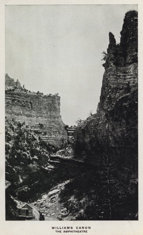 Cañones de Colorado: Cañón Williams, El Anfiteatro de William Henry Jackson