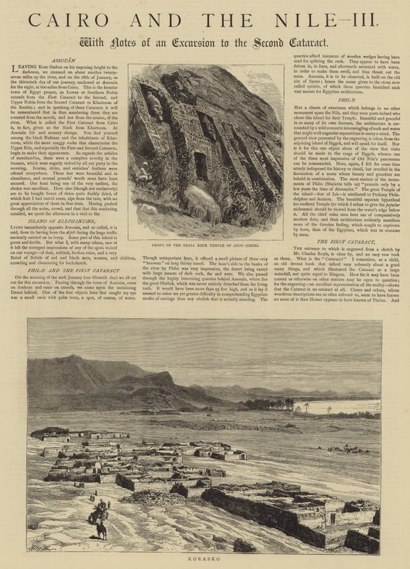 El Cairo y el Nilo, III de William Henry James Boot