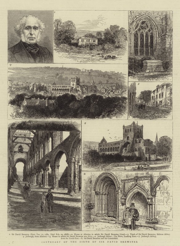 Centenario del Nacimiento de Sir David Brewster de William Henry James Boot
