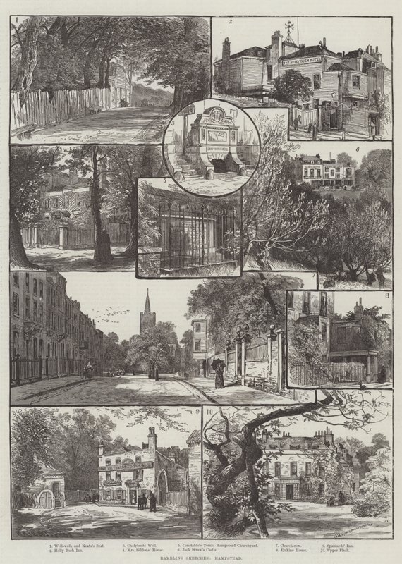 Bocetos Ambulantes, Hampstead de William Henry James Boot