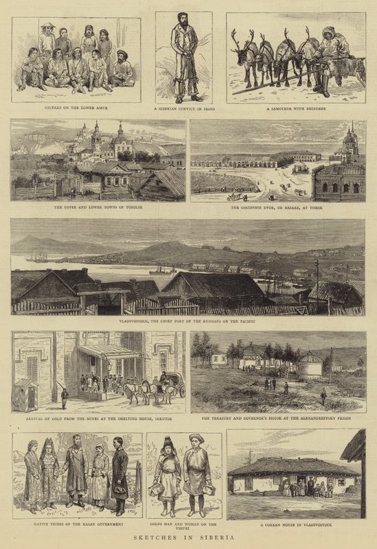 Bocetos en Siberia de William Henry James Boot