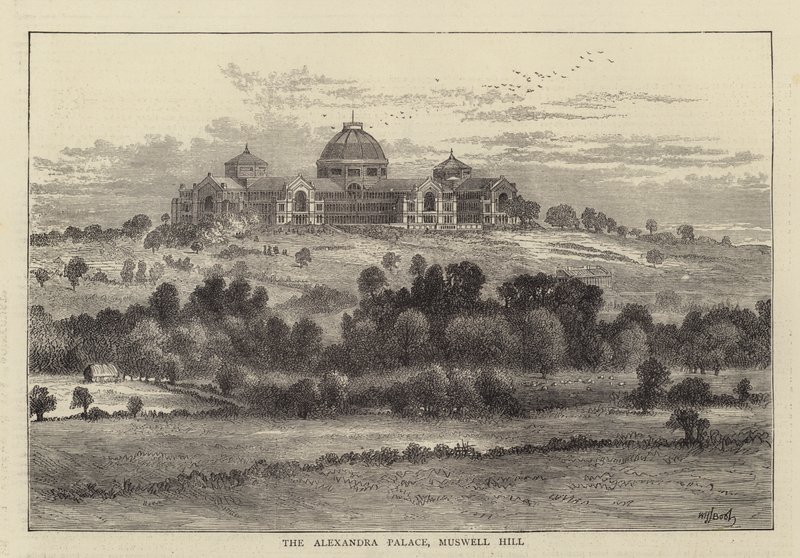 El Palacio Alexandra, Muswell Hill de William Henry James Boot