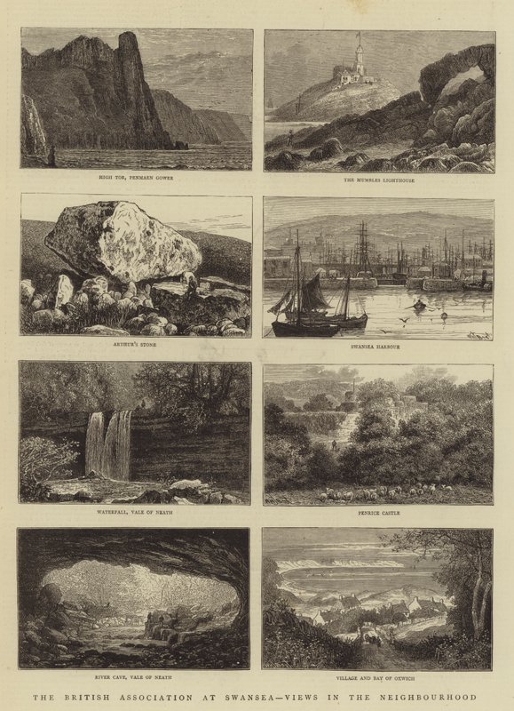 La Asociación Británica en Swansea, Vistas en los Alrededores de William Henry James Boot