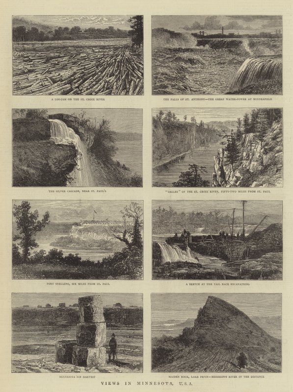 Vistas en Minnesota, EE.UU. de William Henry James Boot