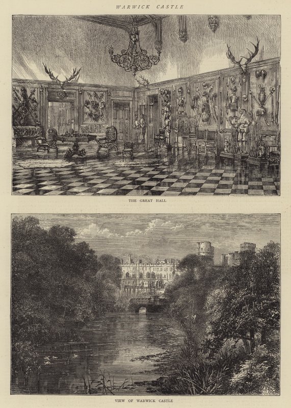 Castillo de Warwick de William Henry James Boot