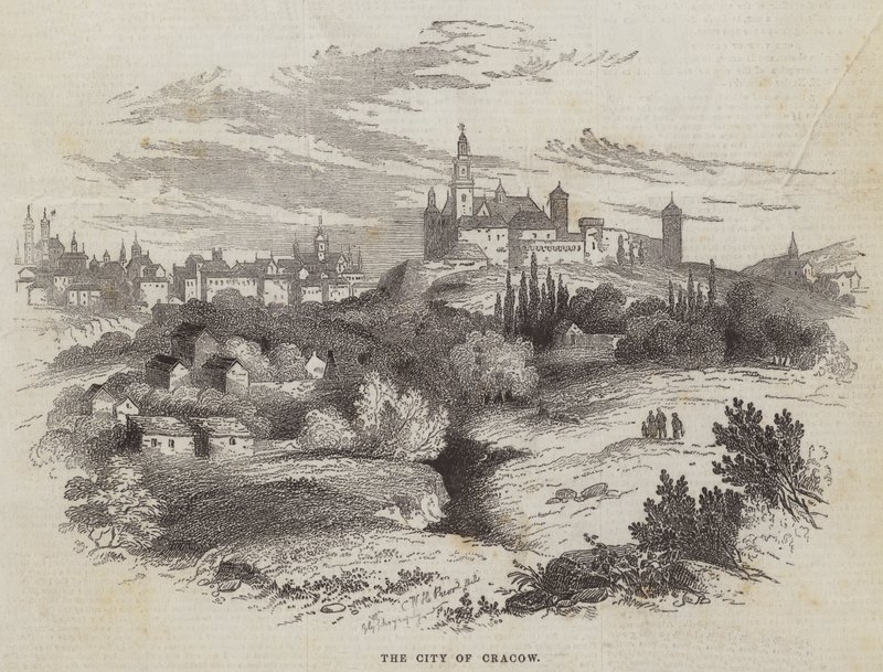 La ciudad de Cracovia de William Henry Pike
