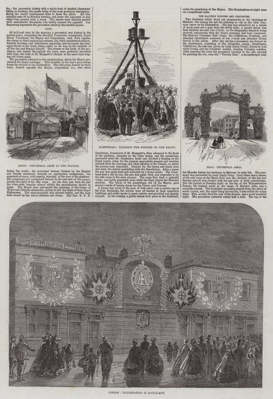 Boda del Príncipe de Gales y Alexandra de Dinamarca de William Henry Pike