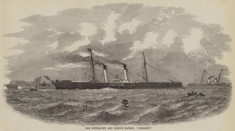 El Paquete Newhaven y Dieppe, Orleans de William Henry Prior