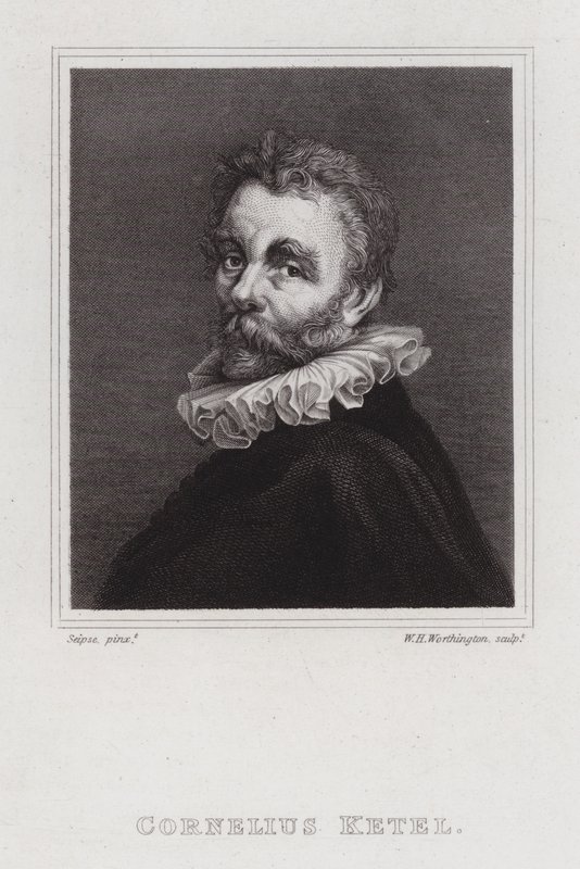 Cornelis Ketel, pintor manierista holandés de William Henry Worthington