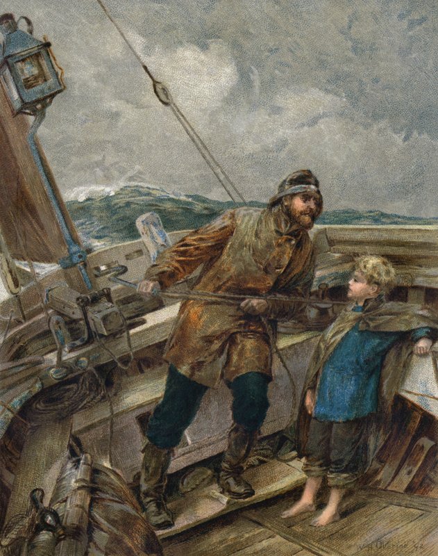 Mi padre está al timón de William Heysham (after) Overend