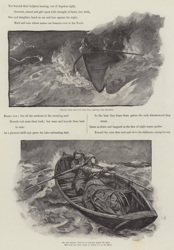Grace Darling de William Heysham Overend