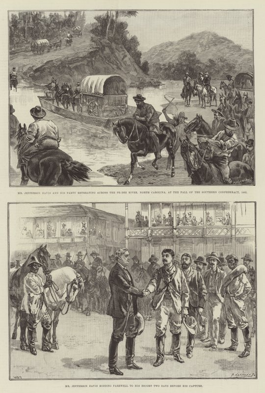 Escenas de la vida de Jefferson Davis de William Heysham Overend