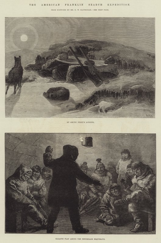 La expedición de búsqueda americana de Franklin de William Heysham Overend