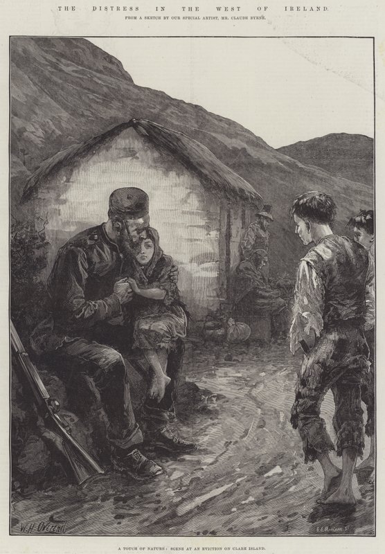La angustia en el oeste de Irlanda de William Heysham Overend