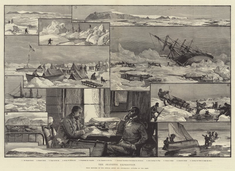 La expedición Jeannette de William Heysham Overend