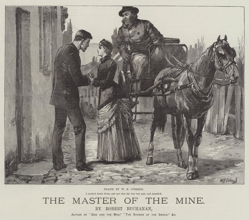 El Maestro de la Mina, por Robert Buchanan de William Heysham Overend