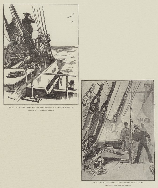 Las maniobras navales de William Heysham Overend