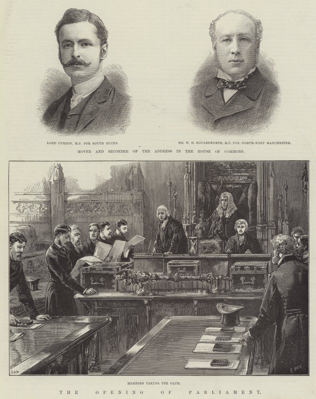 La Apertura del Parlamento de William Heysham Overend