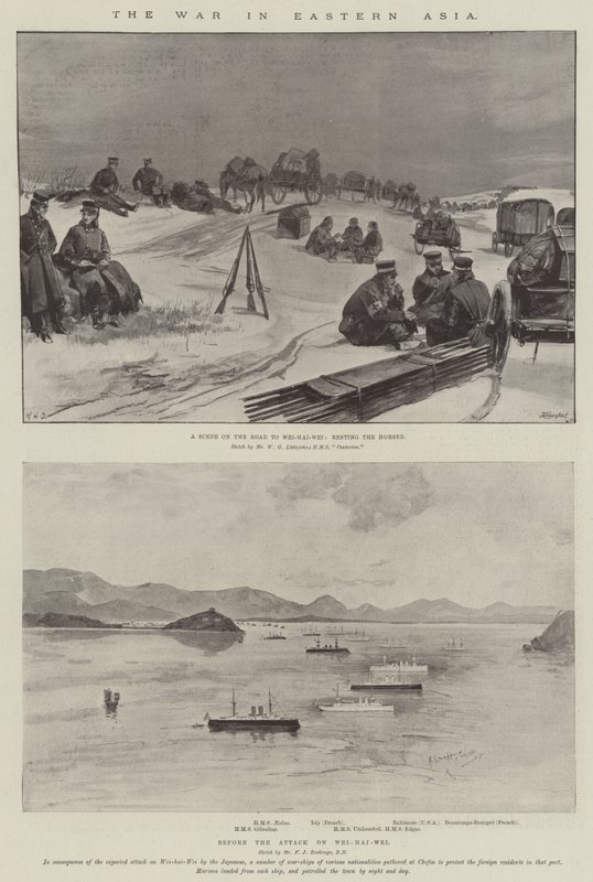 La guerra en Asia Oriental de William Heysham Overend