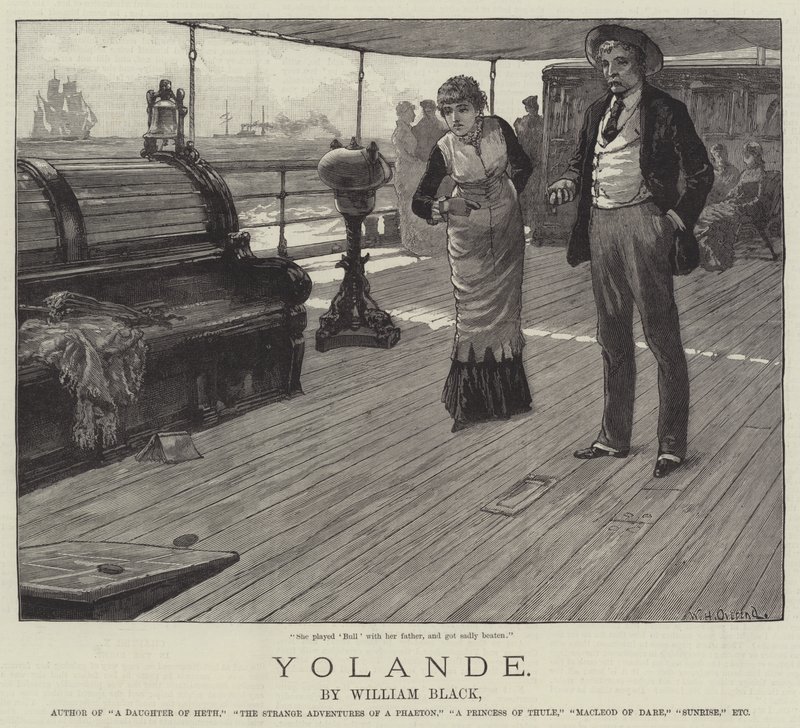 Yolande, por William Black de William Heysham Overend
