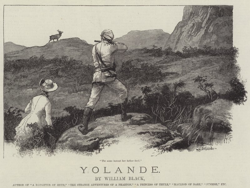 Yolande, por William Black de William Heysham Overend