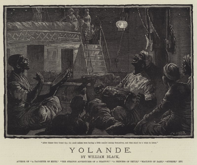Yolande, por William Black de William Heysham Overend