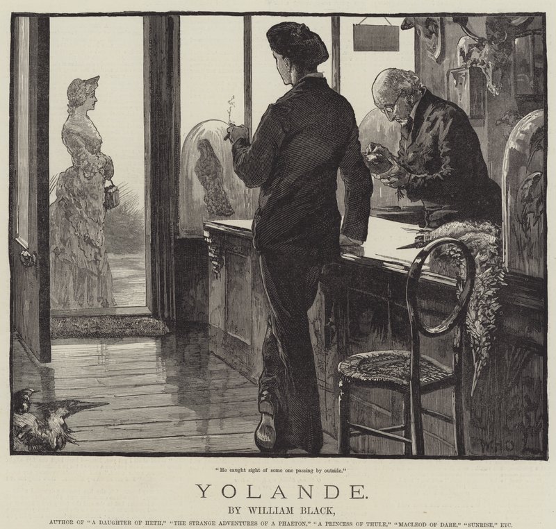 Yolande, por William Black de William Heysham Overend