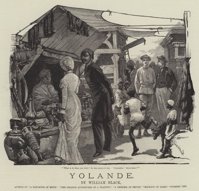 Yolande, por William Black de William Heysham Overend