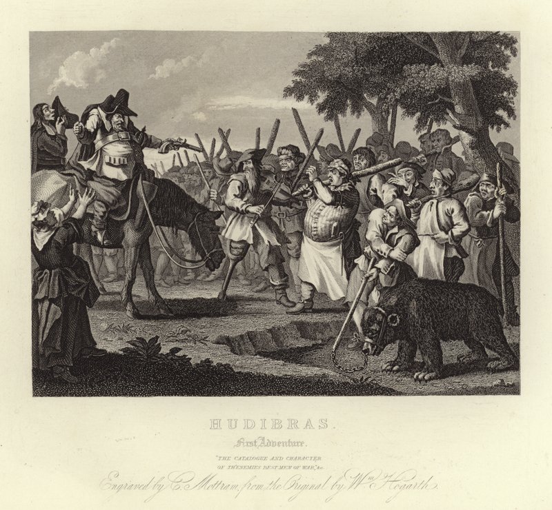 Hudibras de William Hogarth