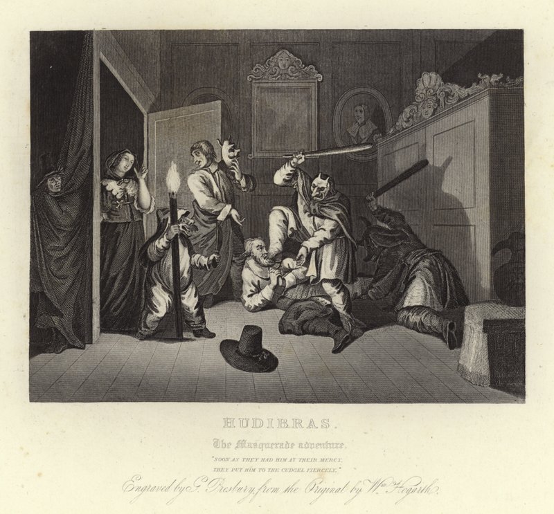 Hudibras de William Hogarth
