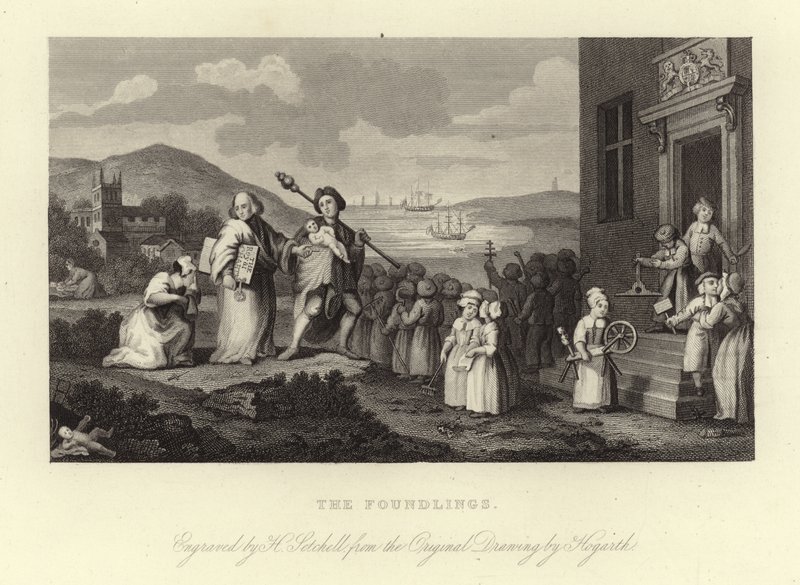 Los expósitos de William Hogarth