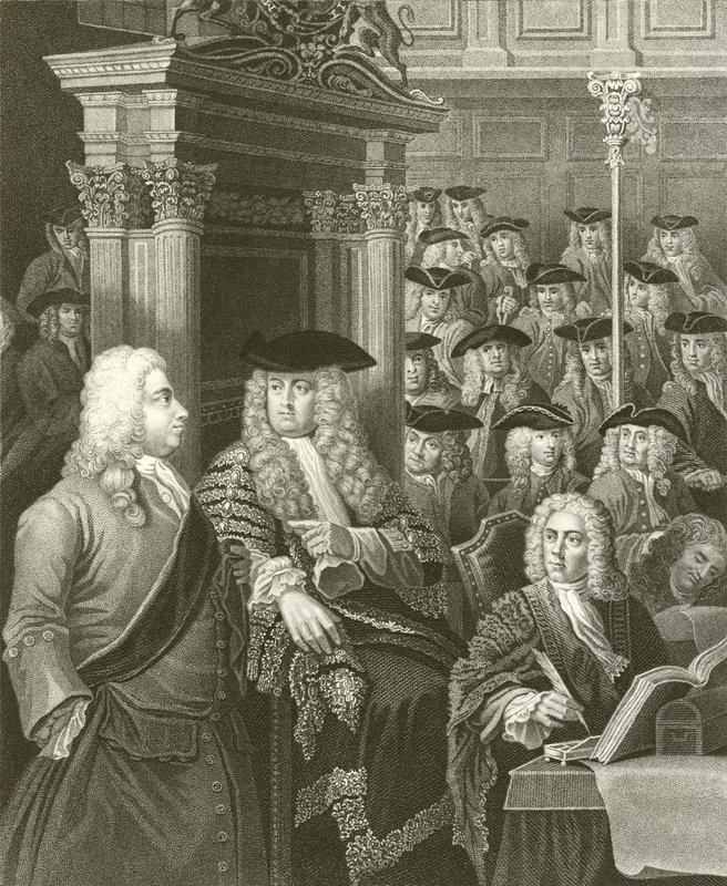 La Cámara de los Comunes de William Hogarth
