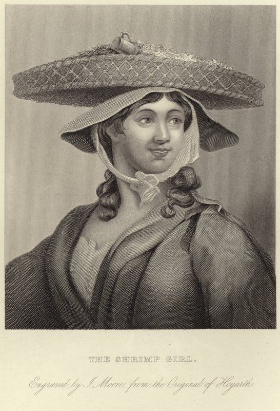 La Chica del Camarón de William Hogarth