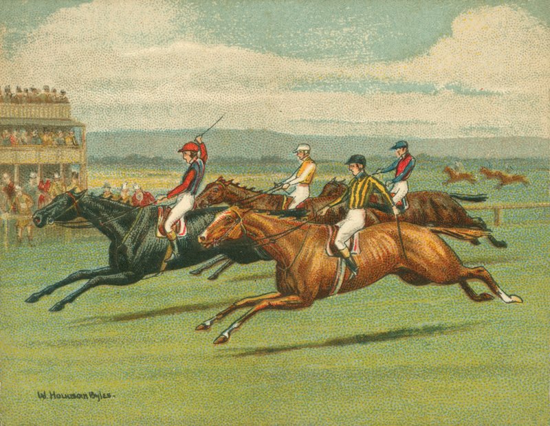 Carreras históricas y modernas, Carreras planas, Caballo de William Hounsom Byles