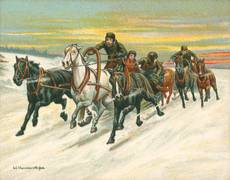 Carreras Históricas y Modernas, Carreras de Trineos Rusos de William Hounsom Byles