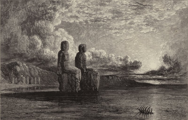 El Memnón de William James (after) Muller
