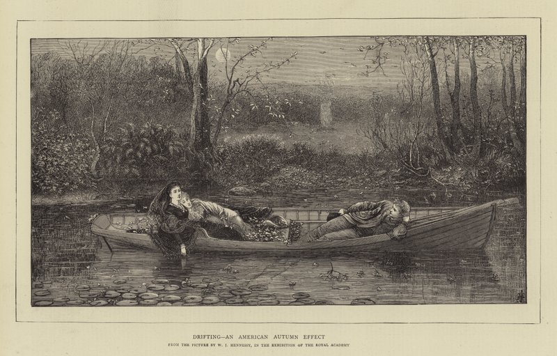 A la deriva, un efecto otoñal americano de William John Hennessy