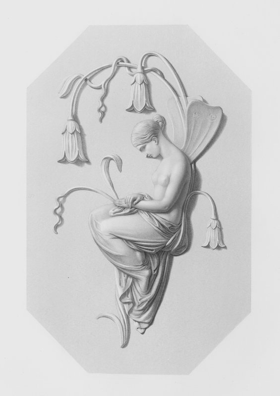 Blue-Bell, grabado por W Roffe del bajorrelieve de R Westmacott, ARA, en la colección del Muy Honorable el Conde de Ellesmere de William John Roffe